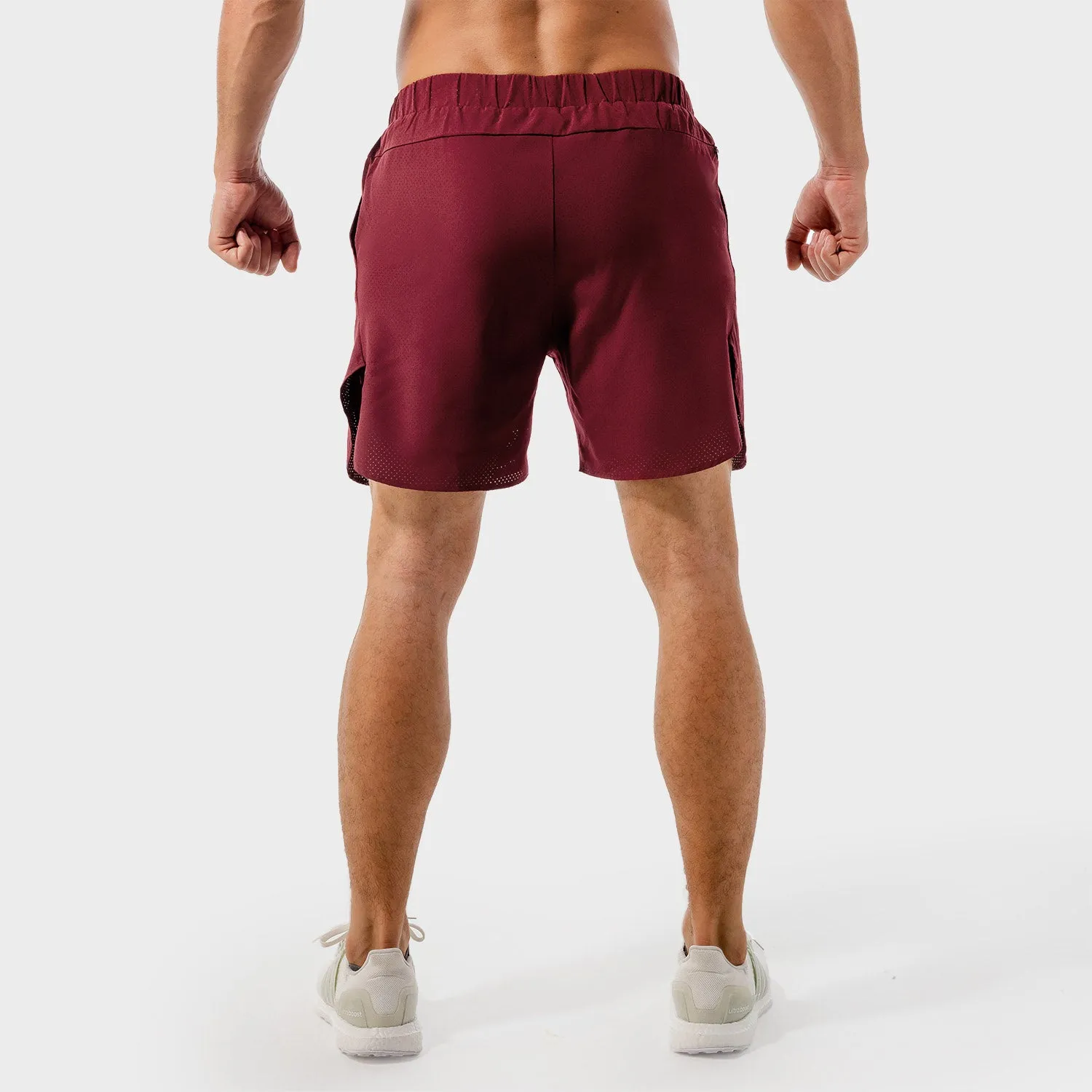 2-in-1 Dry Tech Shorts 2.0 - Maroon