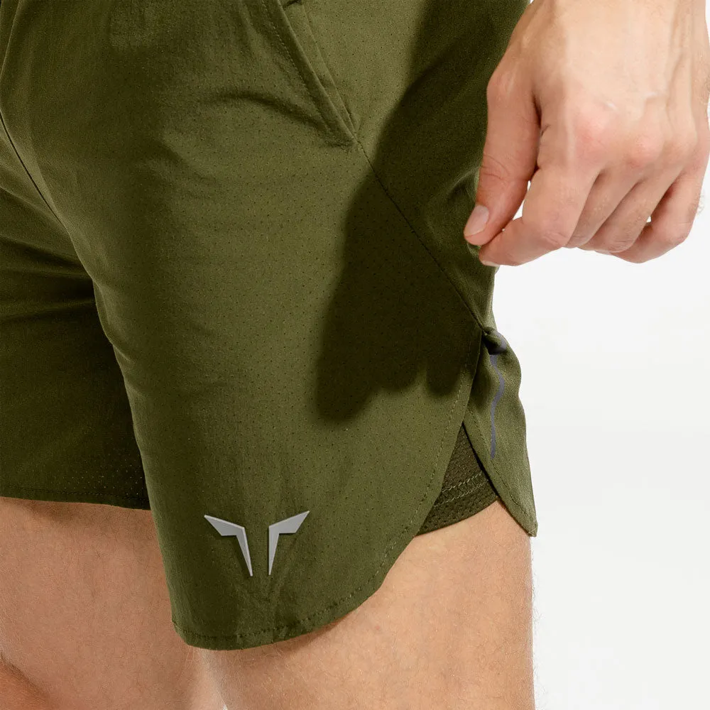 2-in-1 Dry Tech Shorts 2.0 - Olive