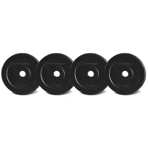 2.5kg EnduraShell Standard Weight Plates 25mm (Set of 4)