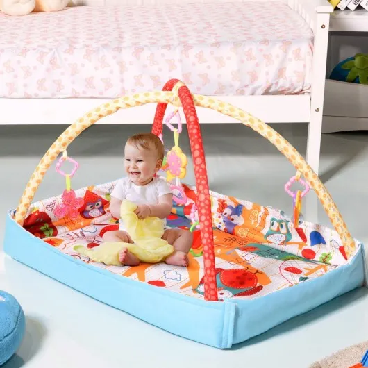 3 In 1 Multifunctional Musical Hanging Toys Play Mat