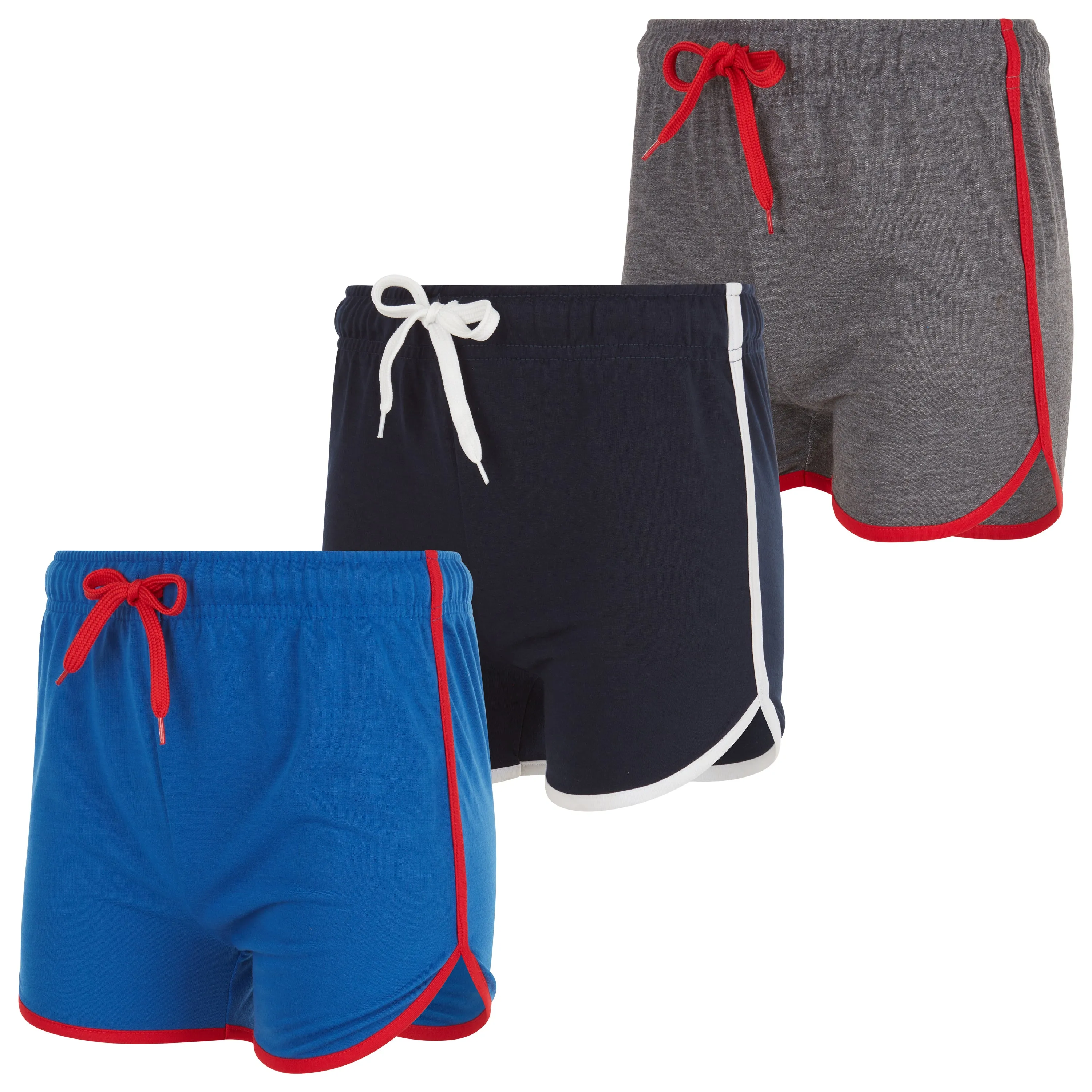 3 Pack: Womens Moisture-Wicking Ladies Hot Shorts - Ideal for Yoga, Running, and Everyday Wear