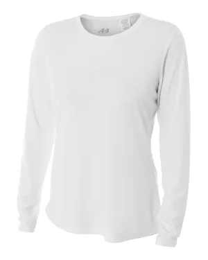 A4 Long Sleeve Performance Crew Ladies' (NW3002)