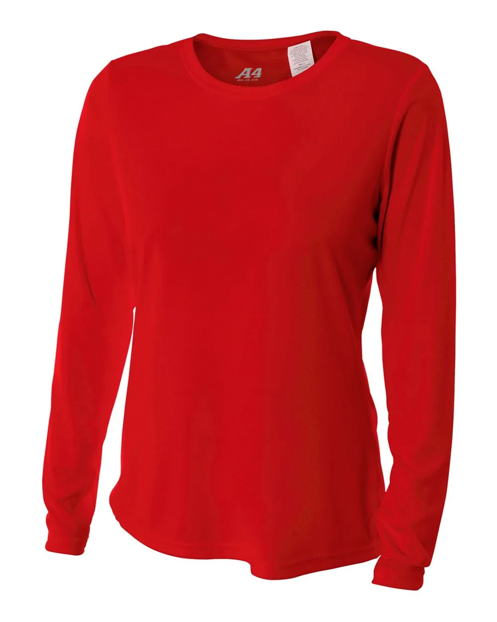 A4 Long Sleeve Performance Crew Ladies' (NW3002)