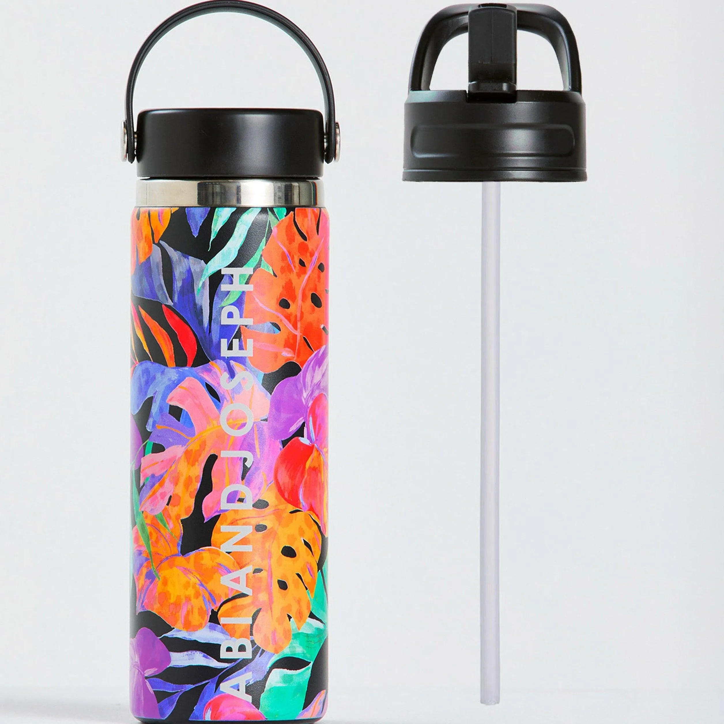 Abi and Joseph Dual Lid Water Bottle