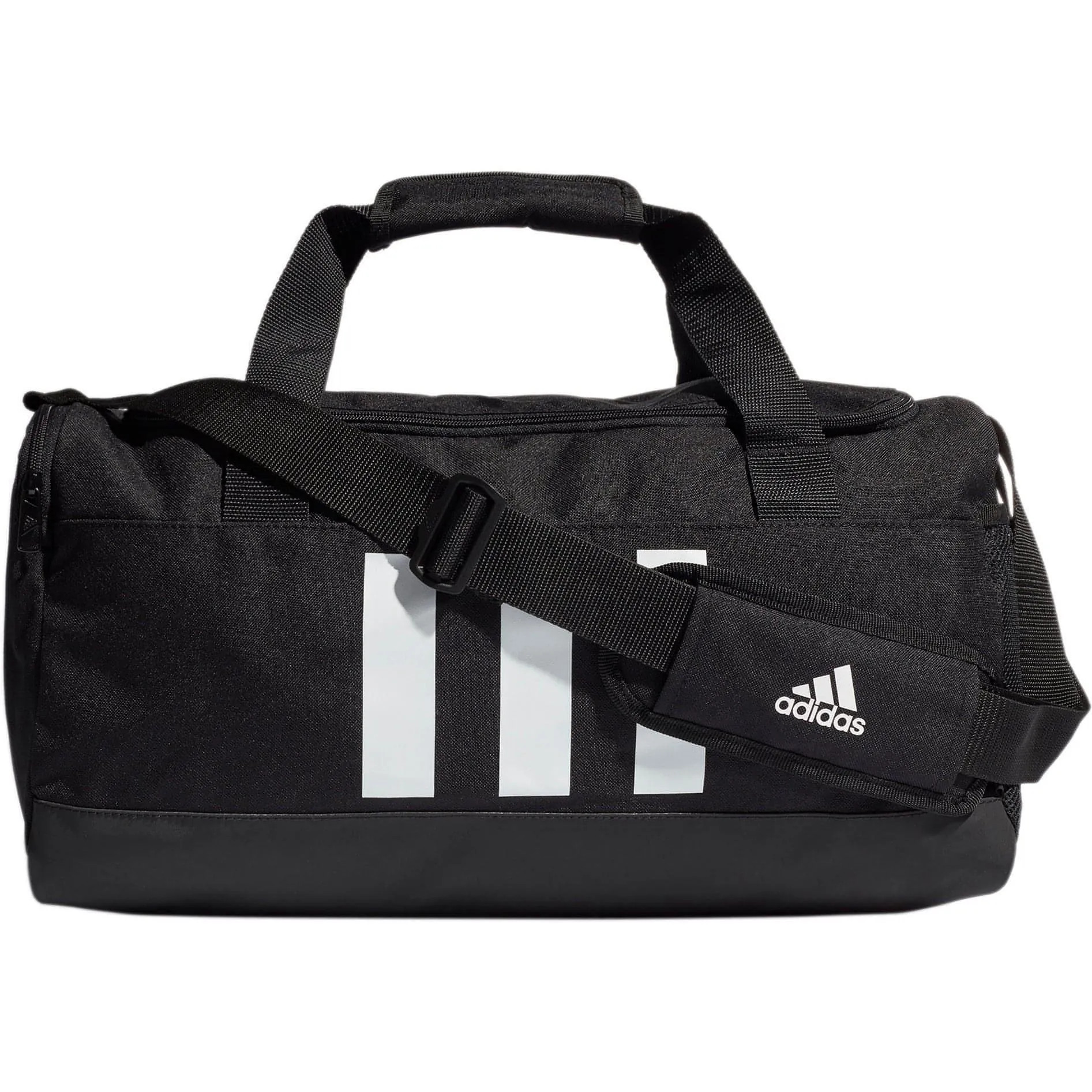 adidas Essentials 3 Stripes Small Holdall - Black