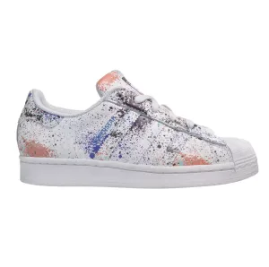 Adidas Kid's Superstar Spray GS Shoes - White / Multi