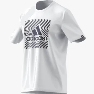 adidas Mens M Clrshft T Short Sleeve Tee White