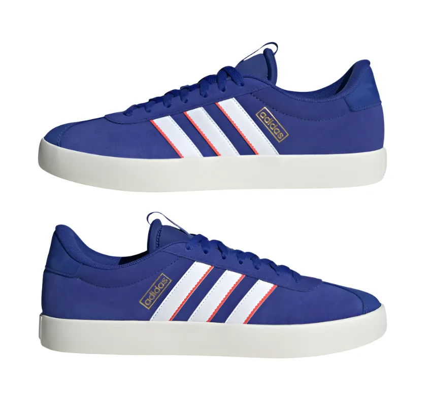 Adidas Mens Sneaker VL Court 3.0 Semi Lucid Blue/Cloud White/Bright Red