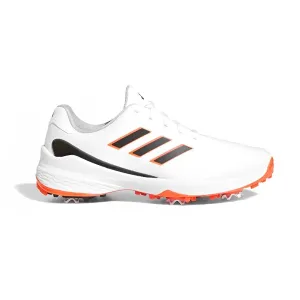 Adidas Men's ZG23 MD Spiked Golf Shoes - White/Black/Solar Red