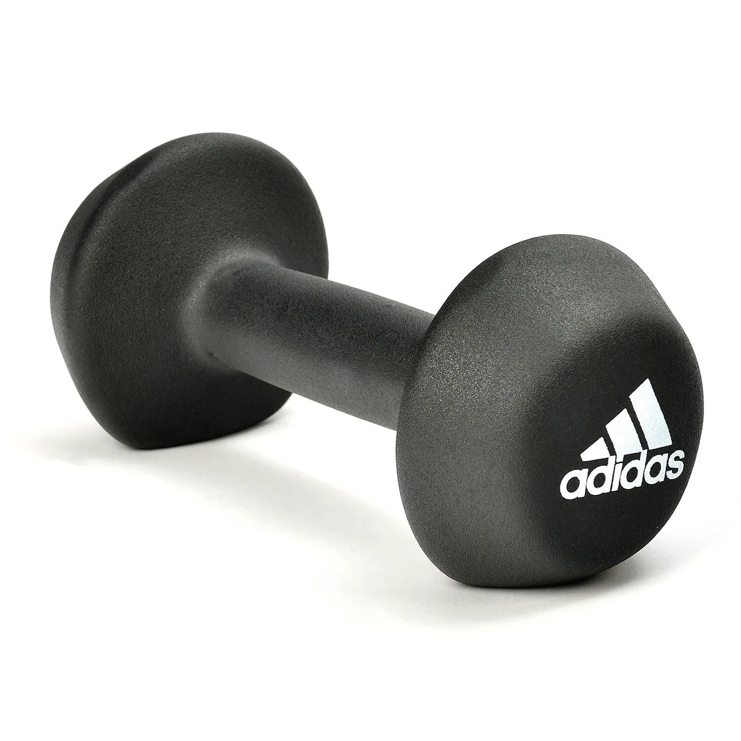 Adidas neoprene dumbbell set 2 x 3 kg, black