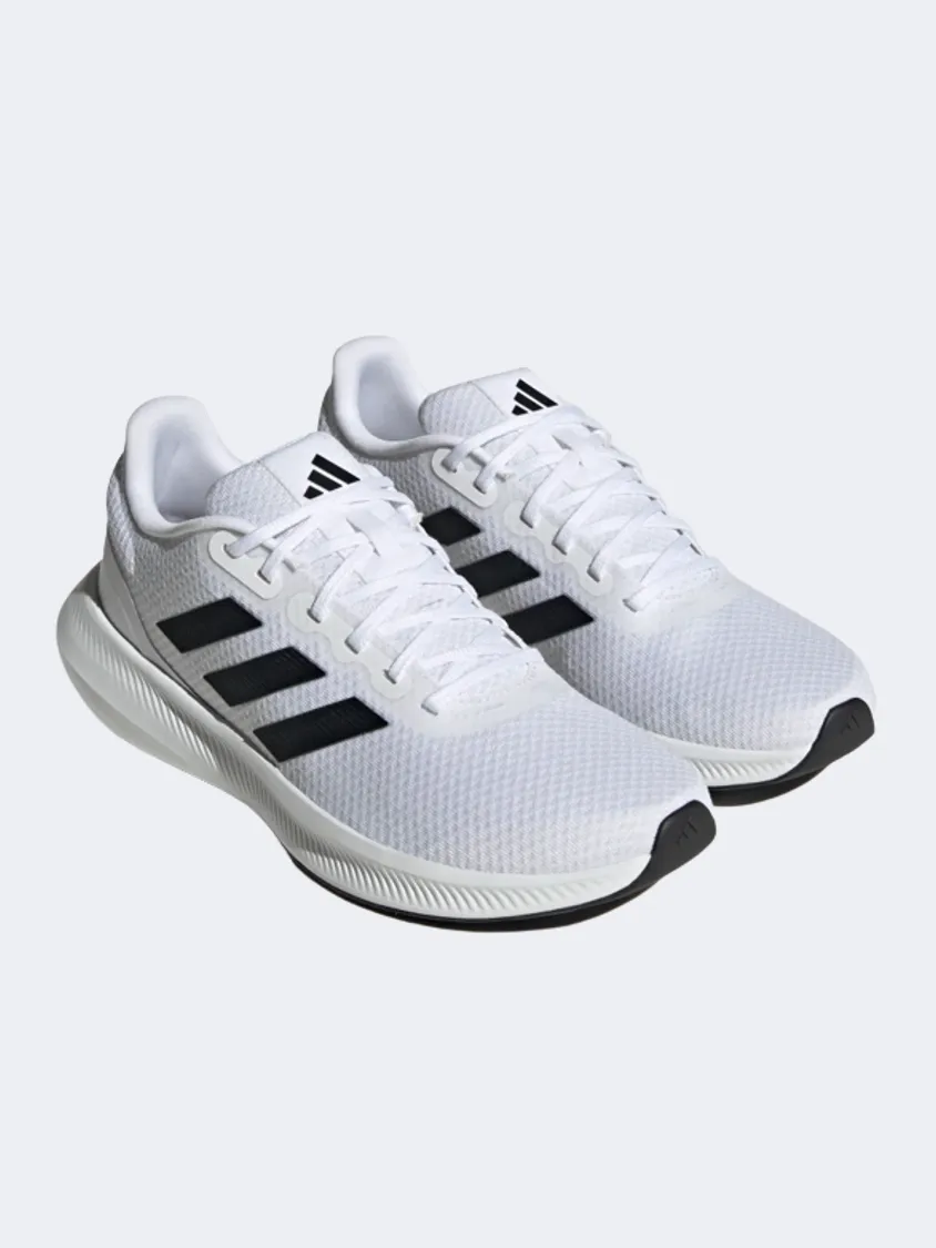 Adidas Runfalcon 3 Men Running Shoes  White/Black