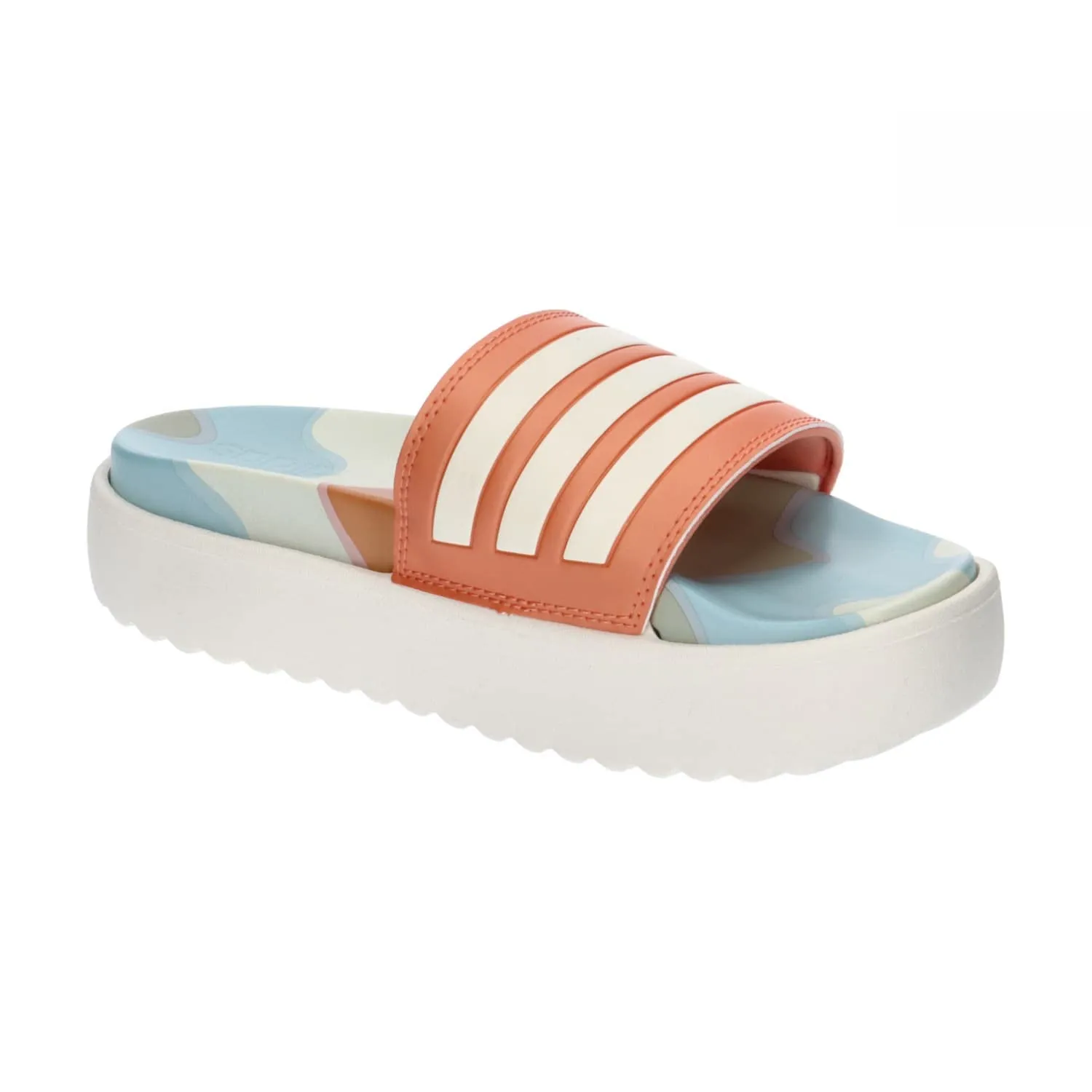 Adidas Women Synthetic ADILETTE PLATFORM Swim Slide