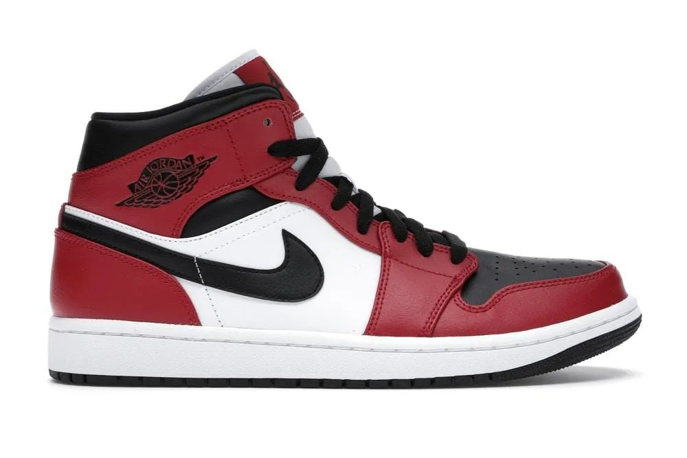 Air Jordan 1 Retro Mid Chicago Toe