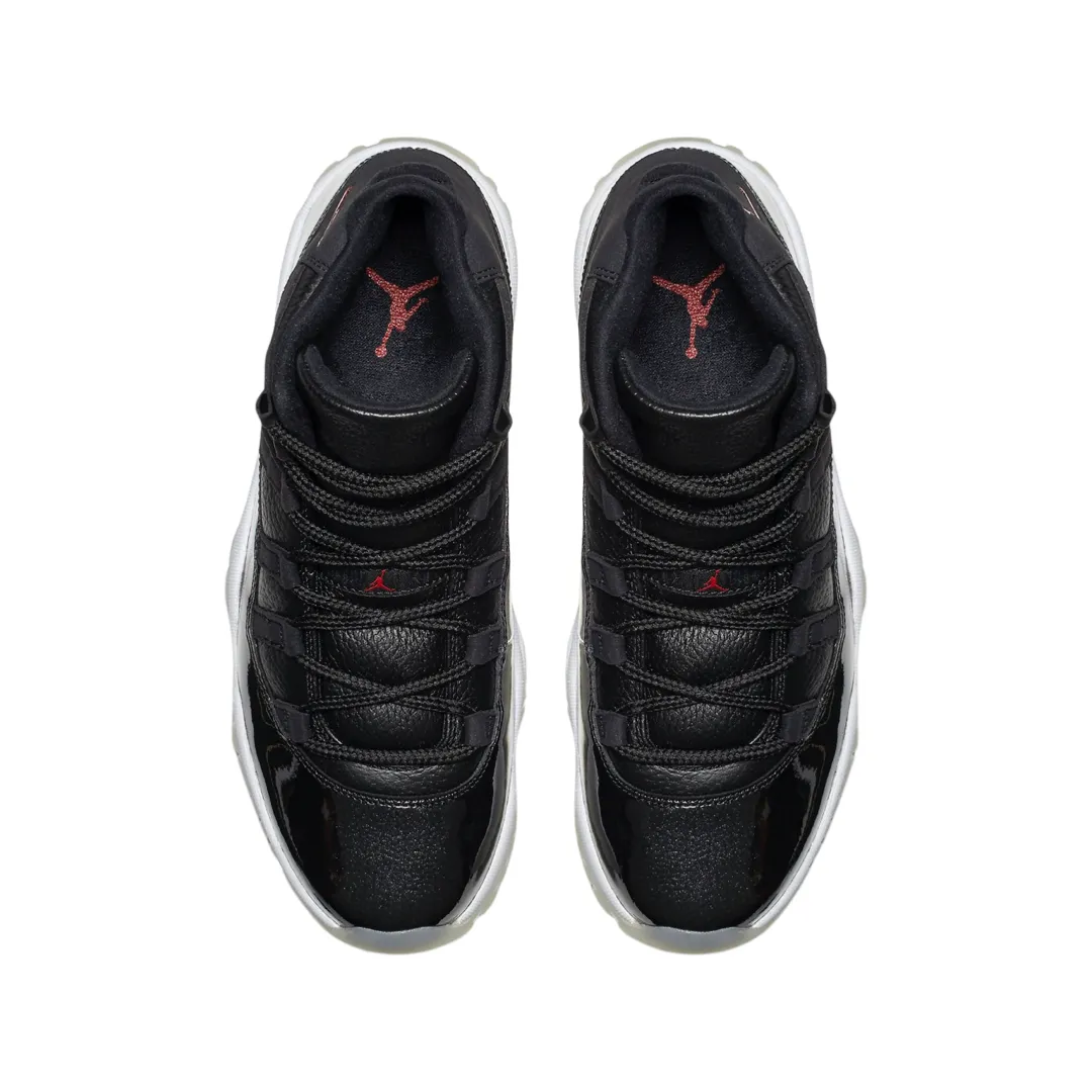 Air Jordan 11 Retro "72-10" Black Gym Red White Anthracite