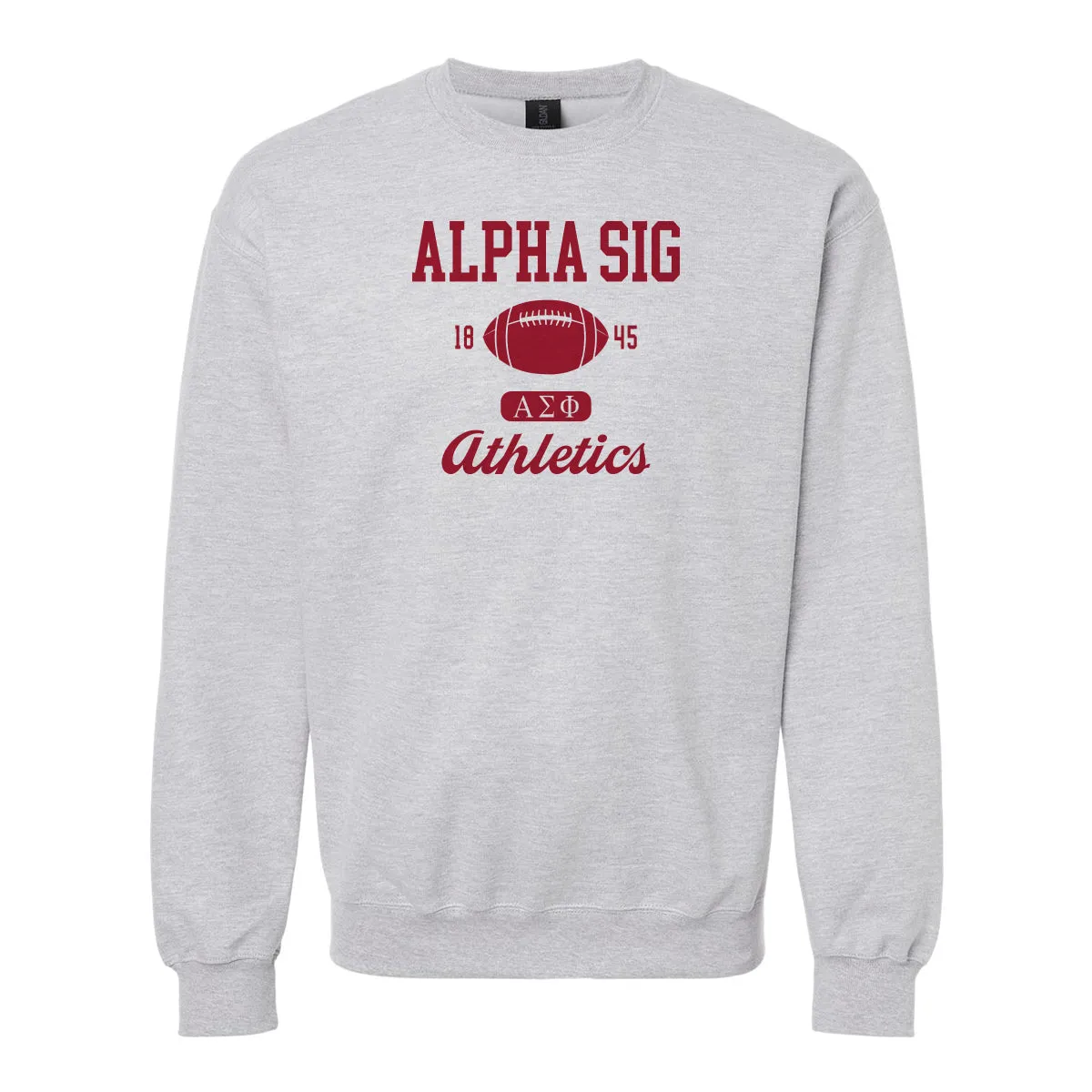 Alpha Sig Athletic Crewneck