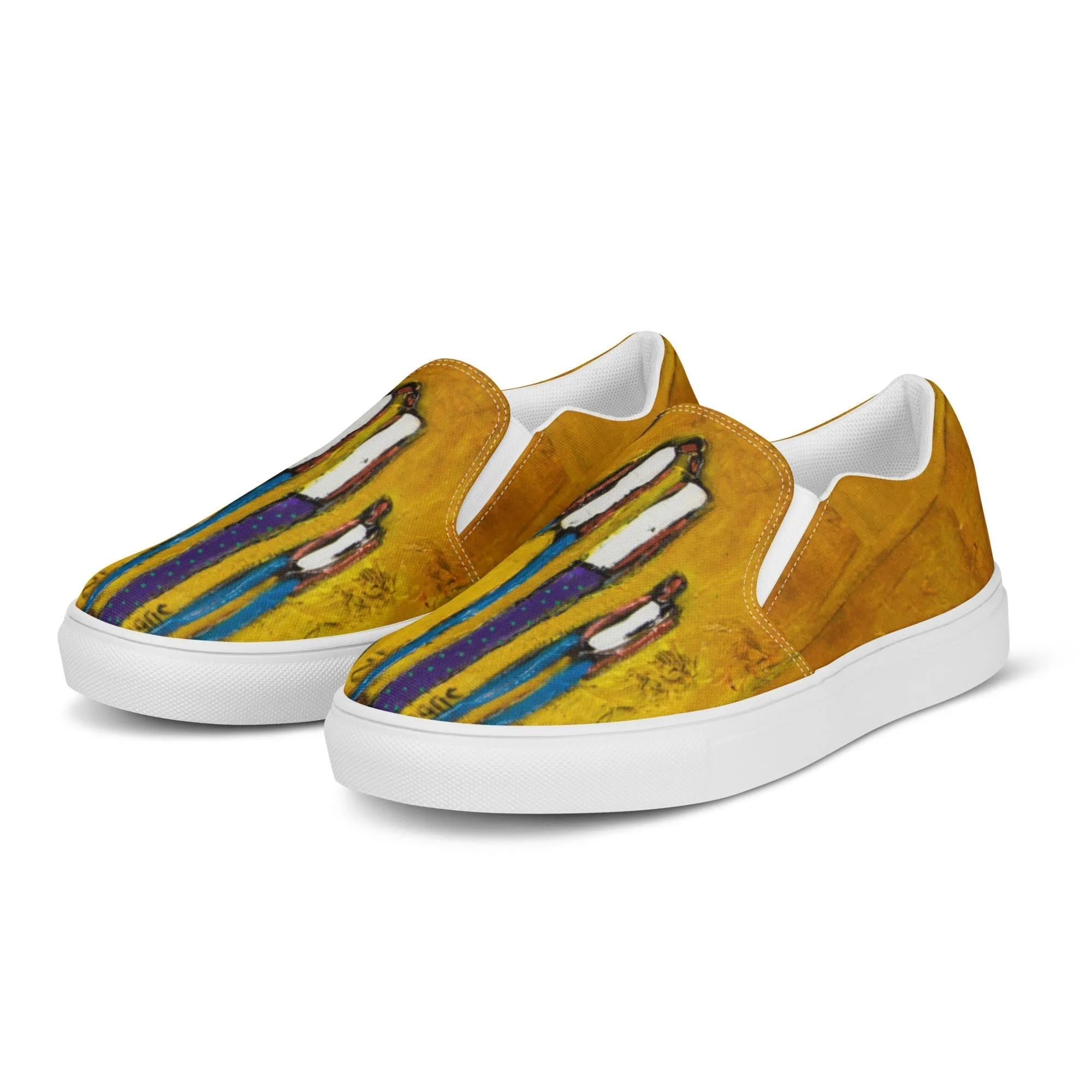 Always Gold Women’s slip-on canvas shoes