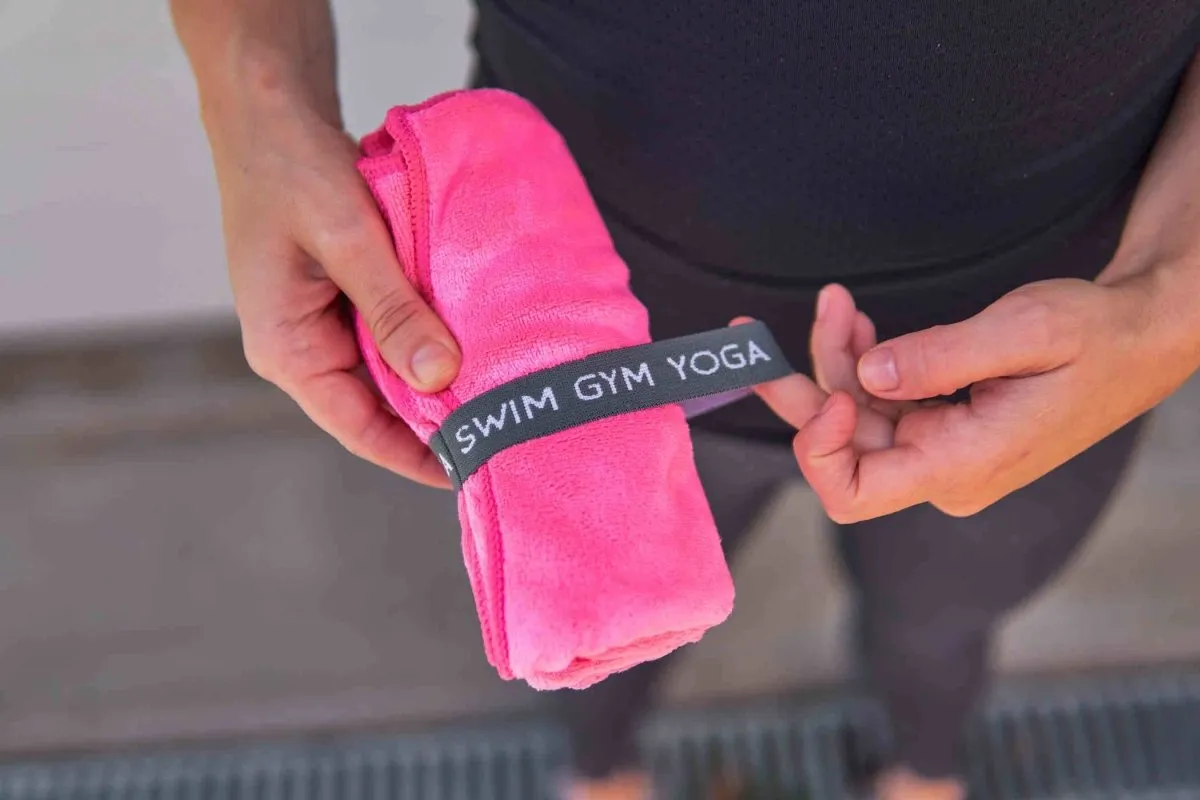 Annabel Trends Sports Towel Pink