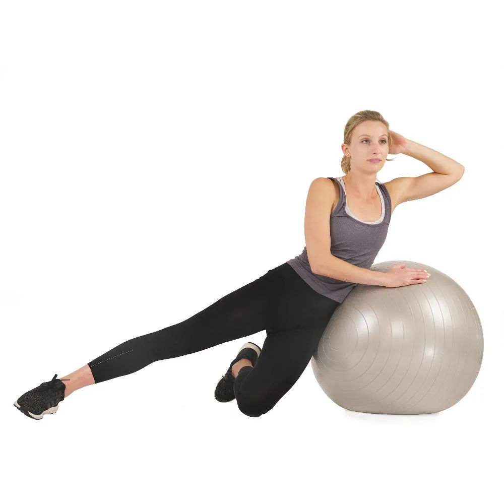 Anti-Burst Gym Ball - 55cm  65cm or 75cm w/ Pump