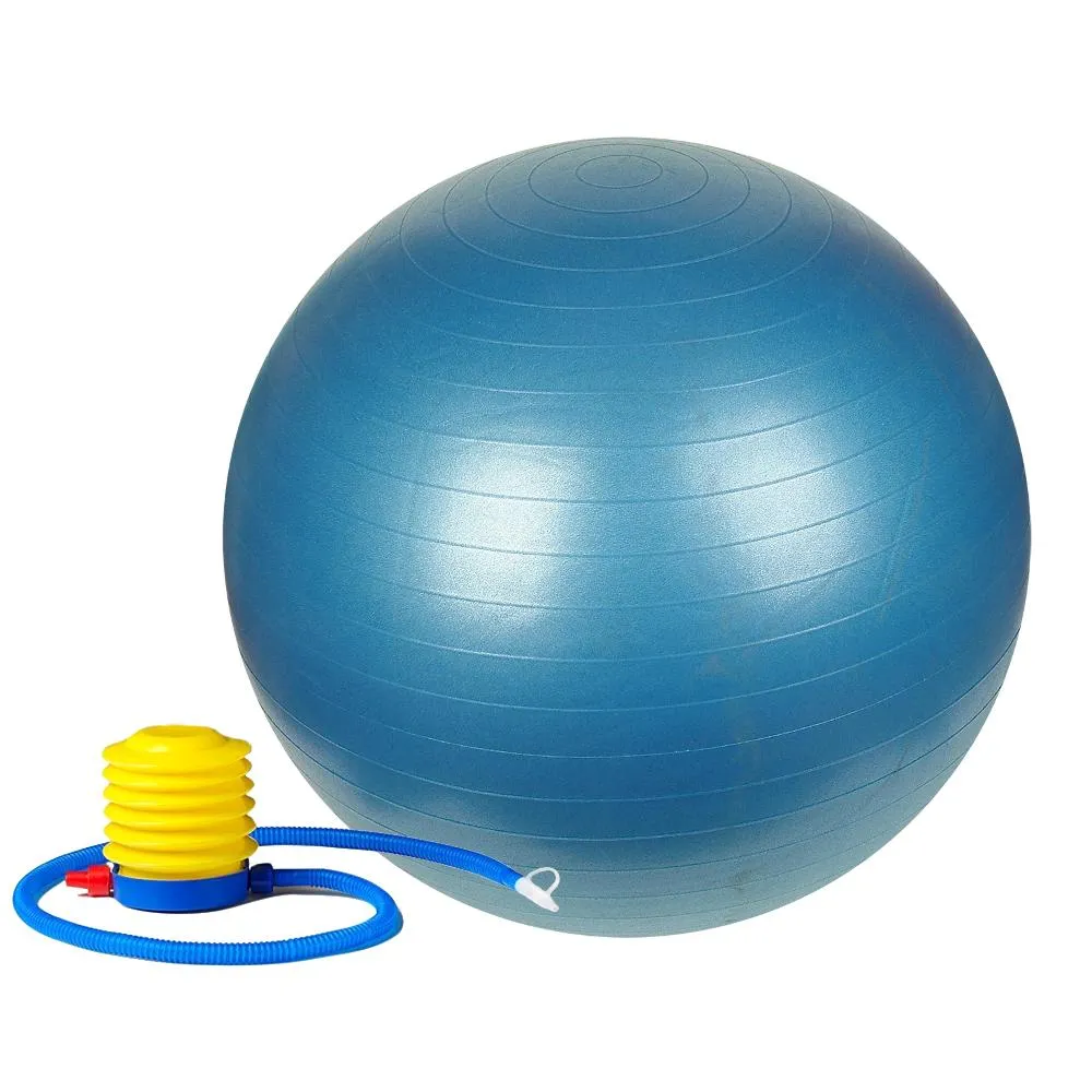 Anti-Burst Gym Ball - 55cm  65cm or 75cm w/ Pump