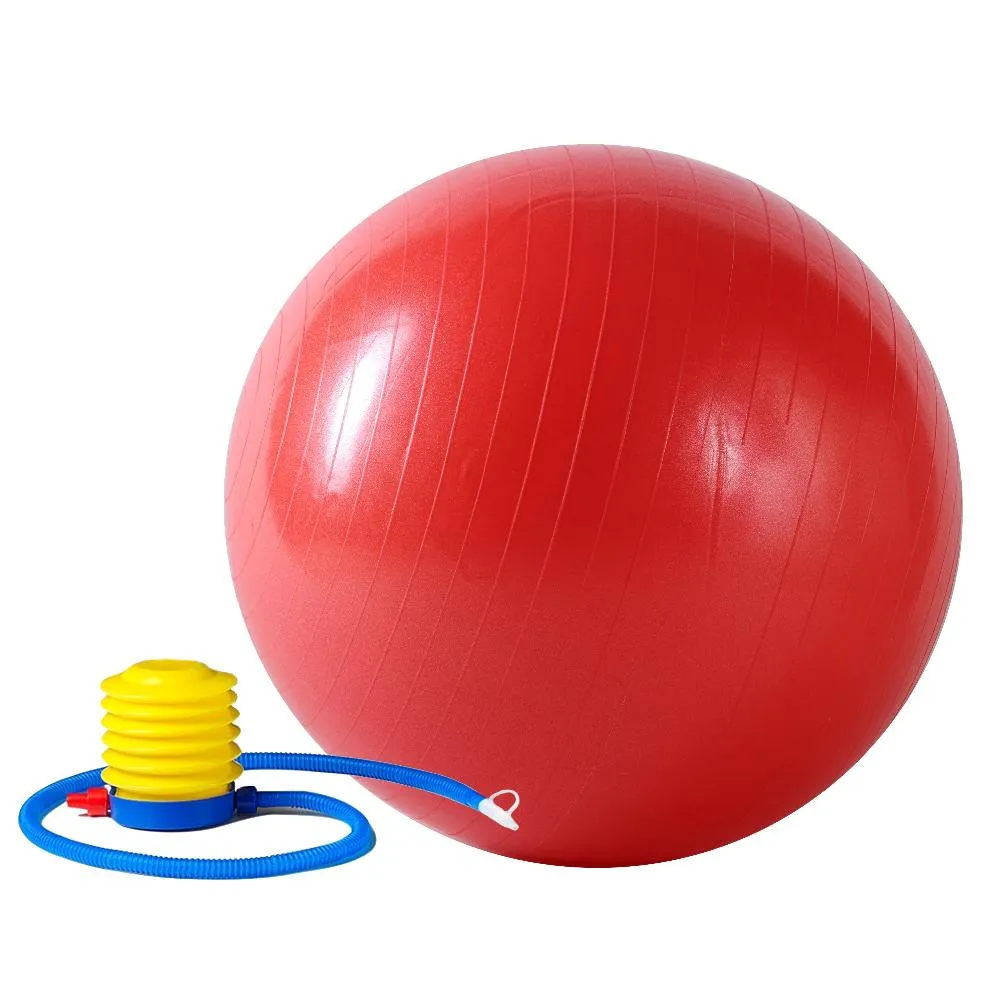 Anti-Burst Gym Ball - 55cm  65cm or 75cm w/ Pump