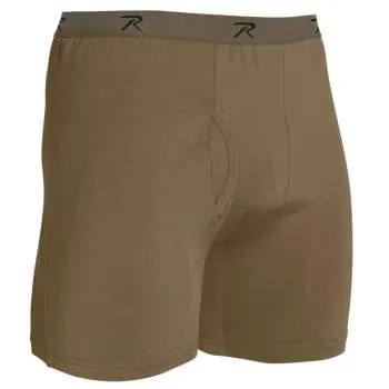 AR 670-1 Coyote Brown Moisture Wicking Performance Boxer Shorts