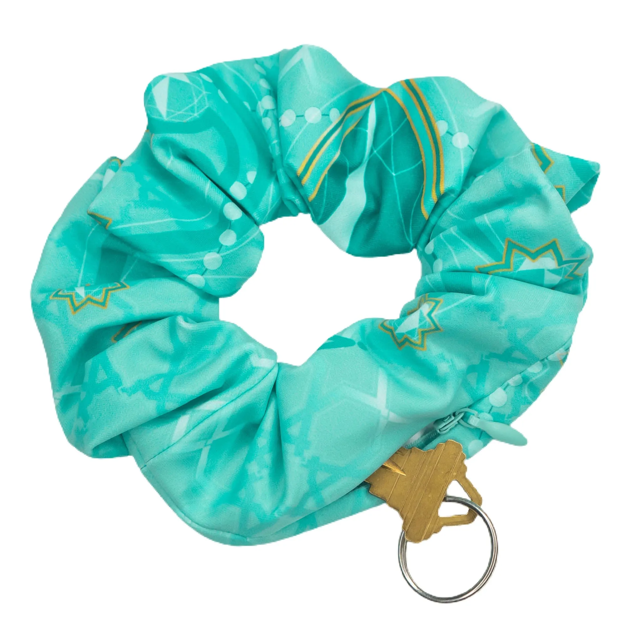 Arabian Nights Princess Zipper Scrunchie