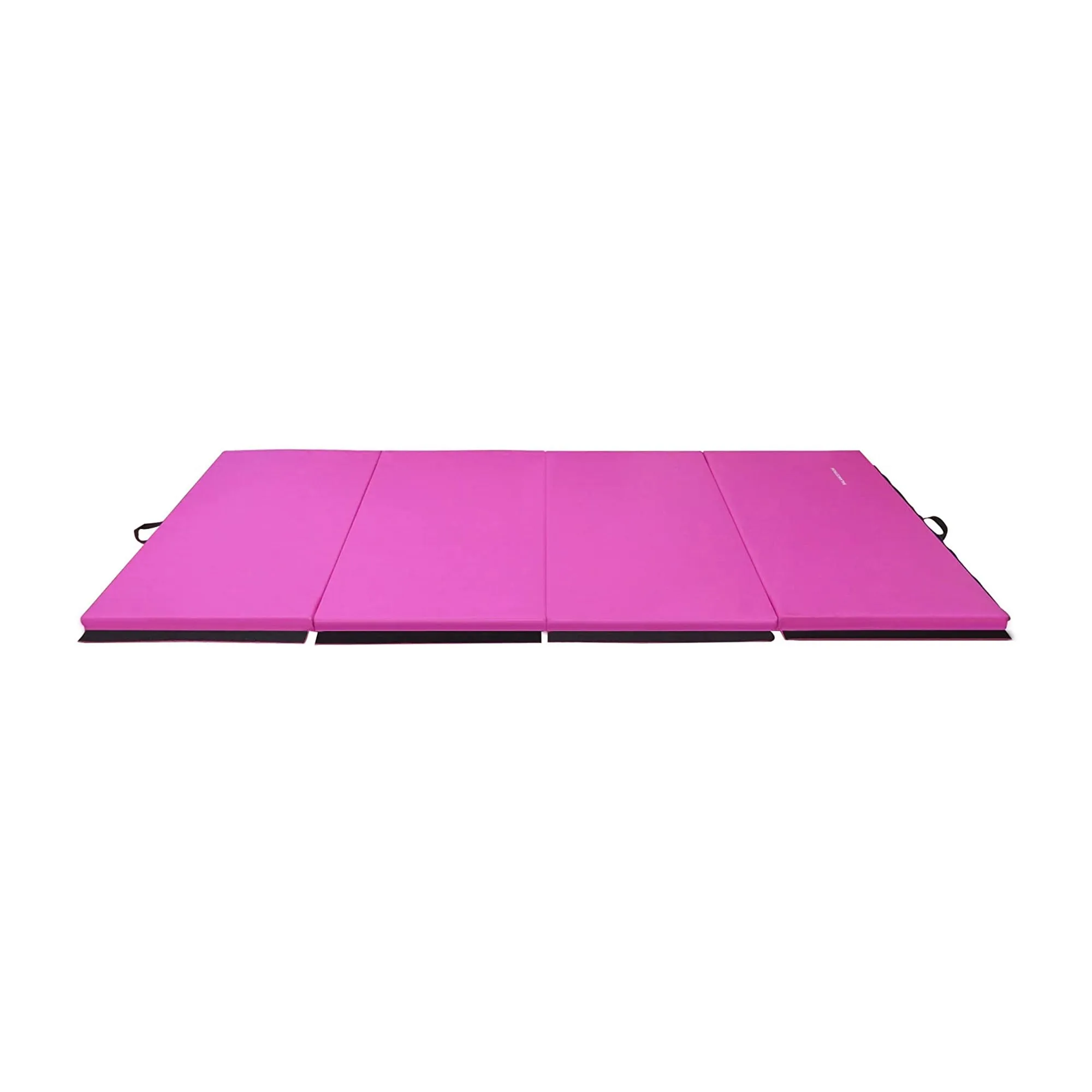 BalanceFrom Fitness 120 x 48" All Purpose Folding Gymnastics Exercise Mat, Pink