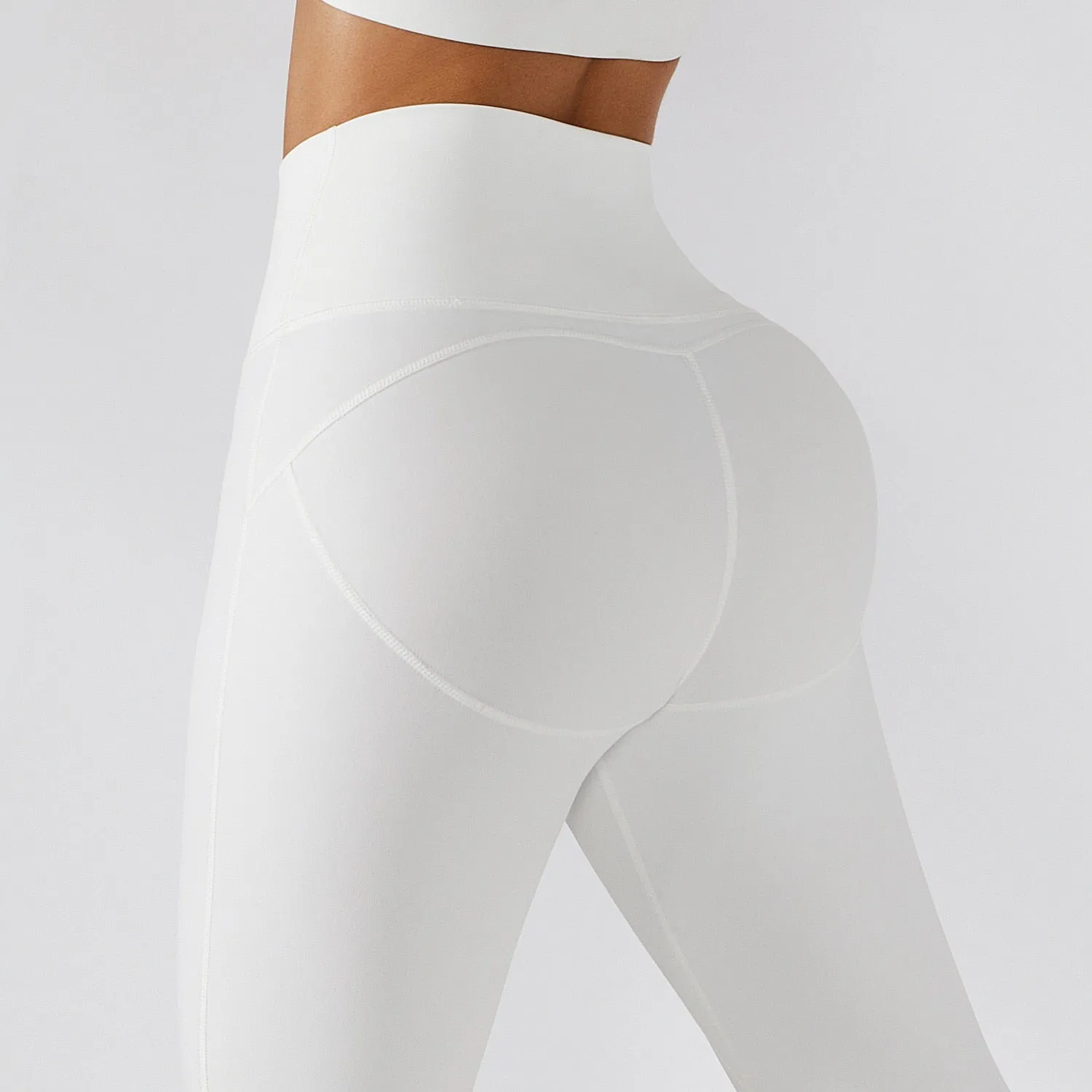 BerriesJam - 2024 Zipper High Waist Hip Lifting Tummy Control GYM Tights