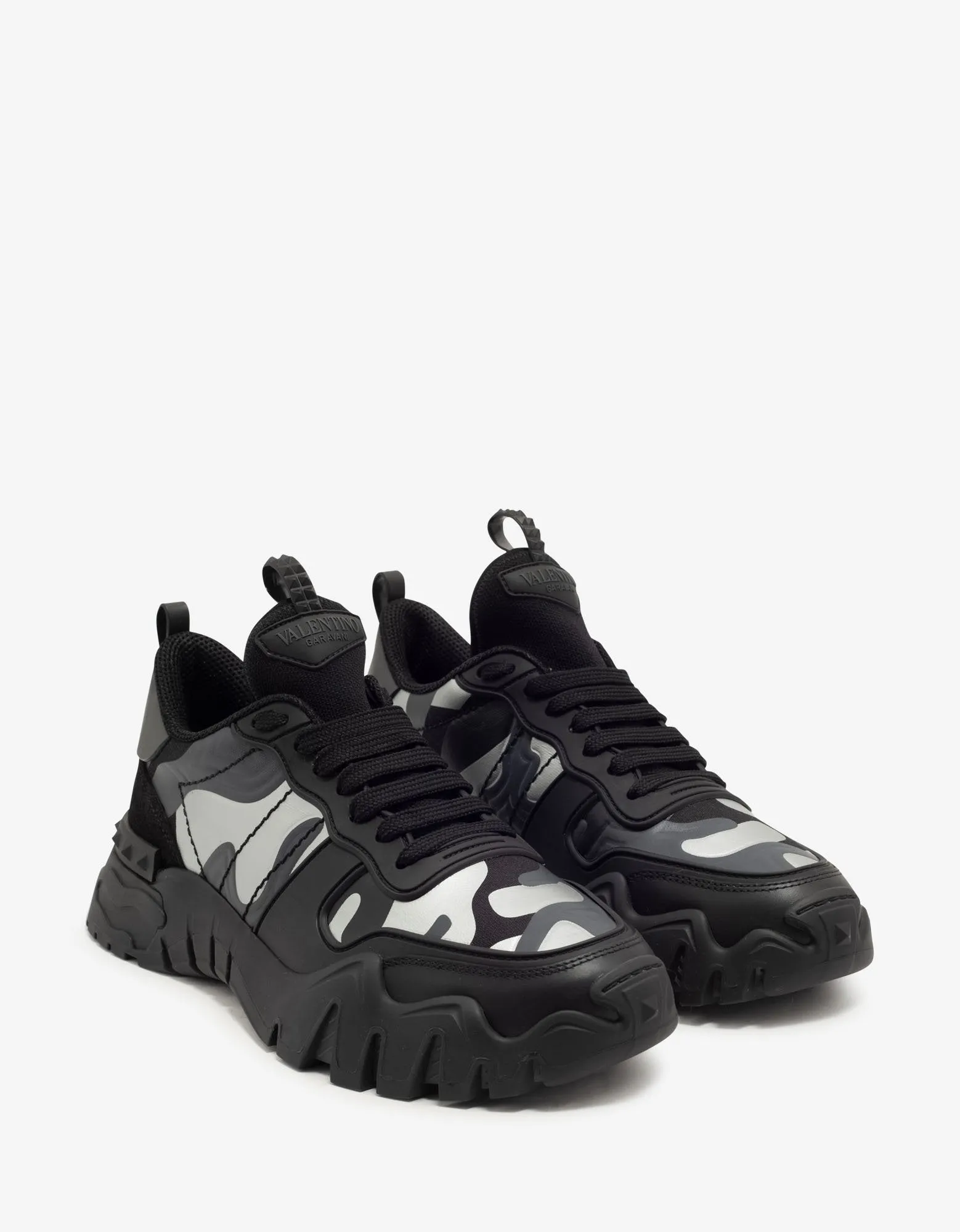 Black Camouflage Rockrunner Plus Trainers -