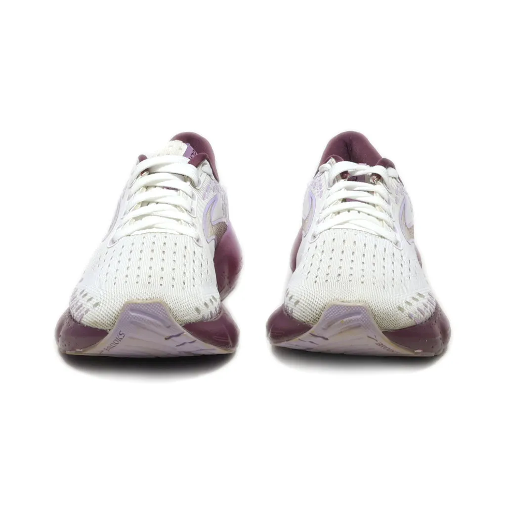 Brooks Sport Shoes Fabric White Colour For Women