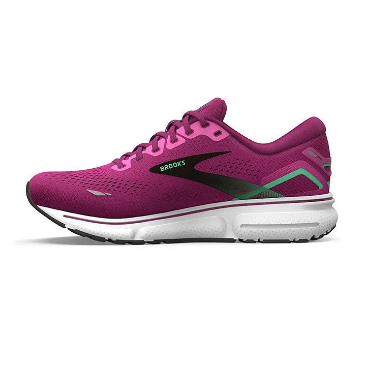 Brooks Womens Trainer Ghost 15 Pink/Festival Fuchsia/Black