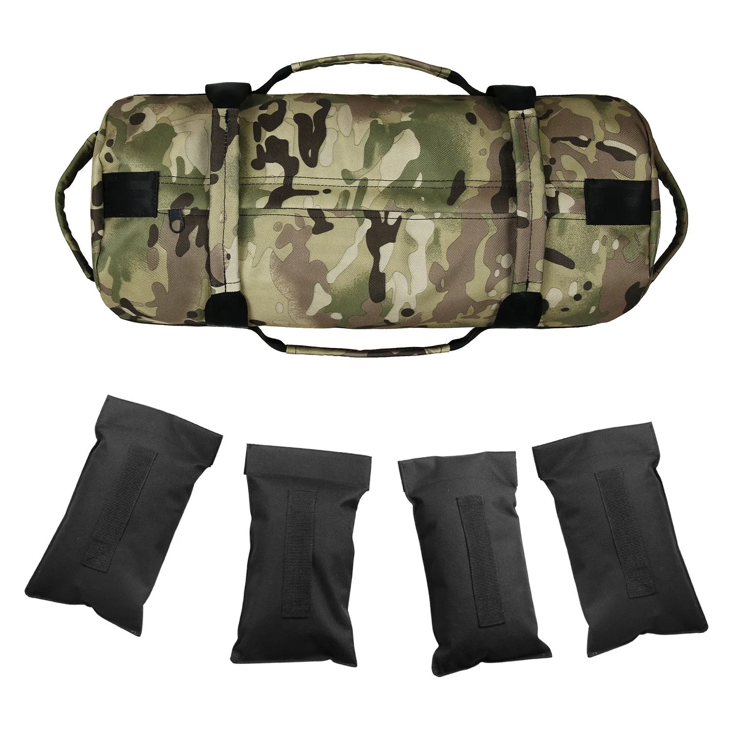 Camouflage Sports Fitness Weightlifting Bag