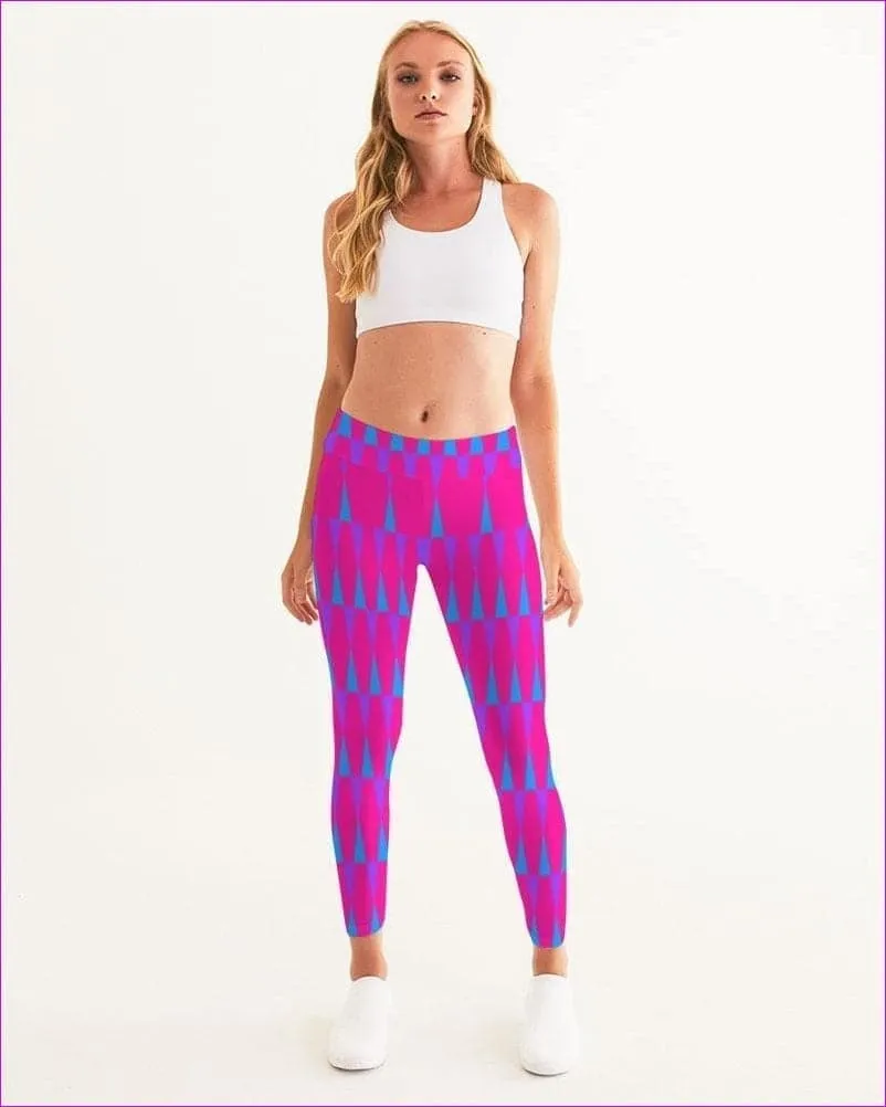 Candy Checkered Womens Yoga Pants