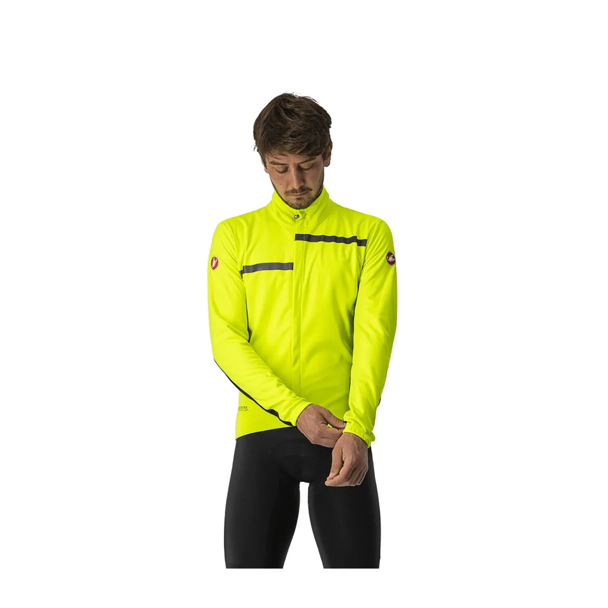 Castelli Transition 2 Jacket Yellow Flour