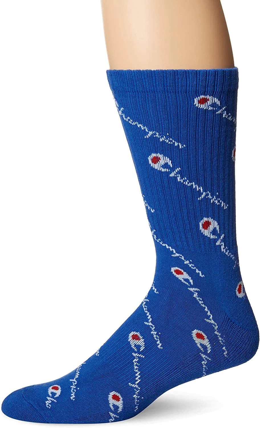 Champion LIFE Men's  Allover Print Crew Sock