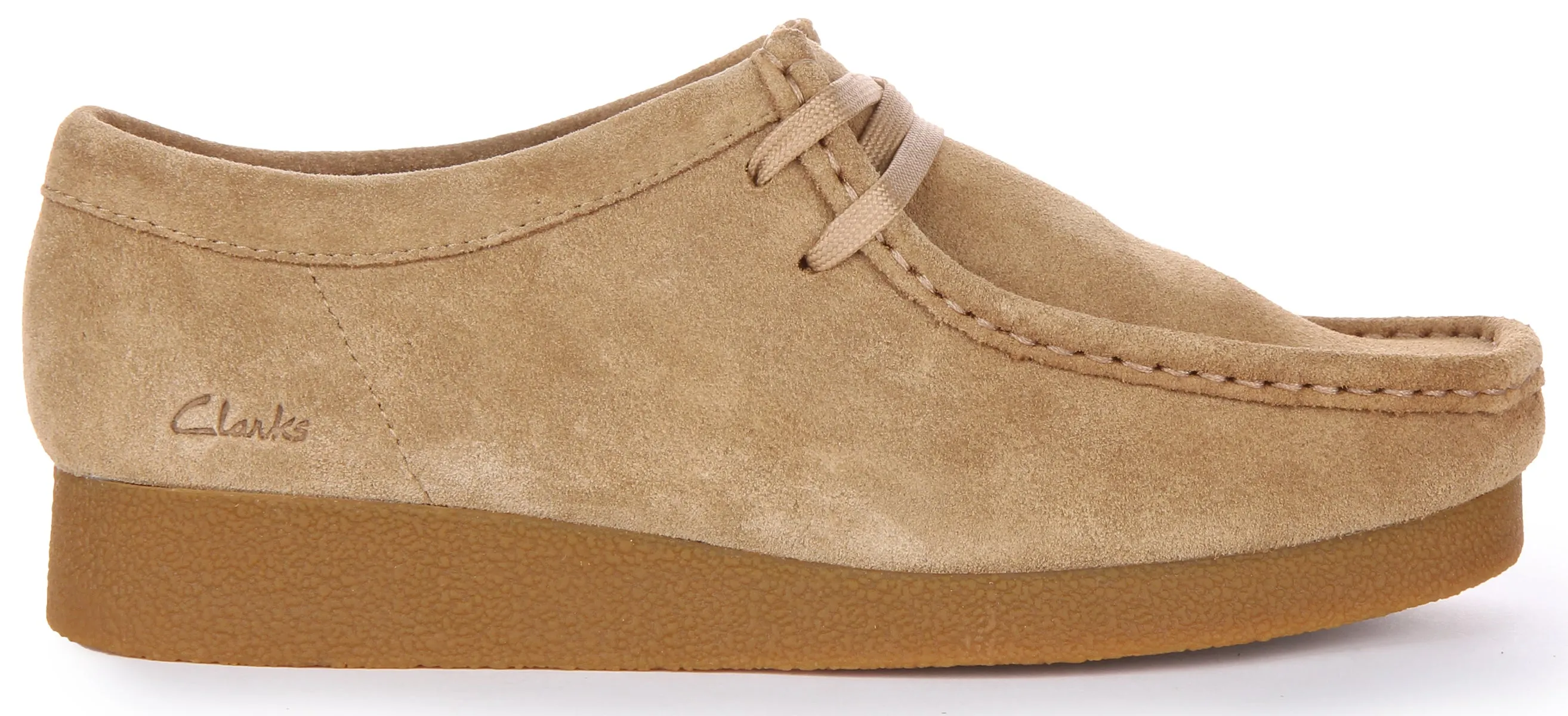 Clarks Wallabee Evo In Sand For Women