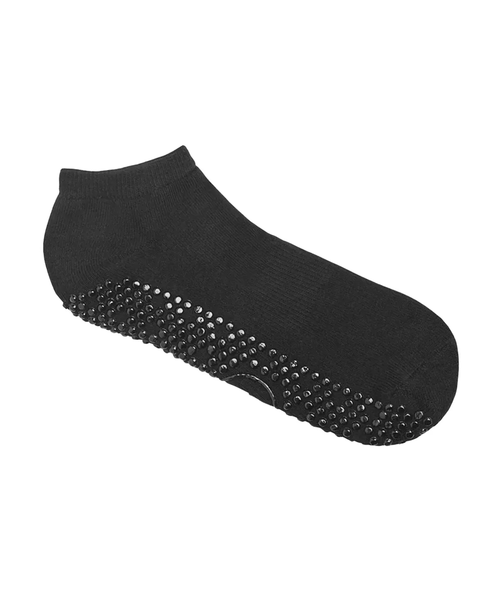 Classic Low Rise Grip Socks - Classic Black