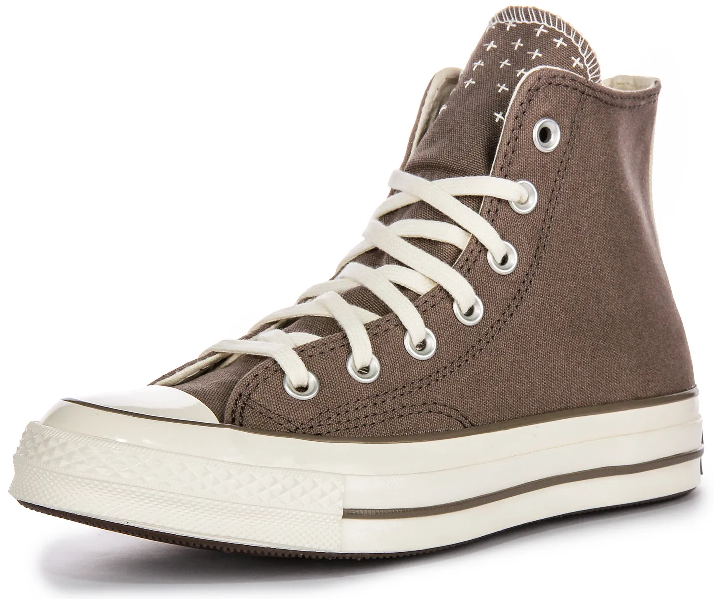 Converse Chuck 70s Hi A08529C In Taupe Worn In Look