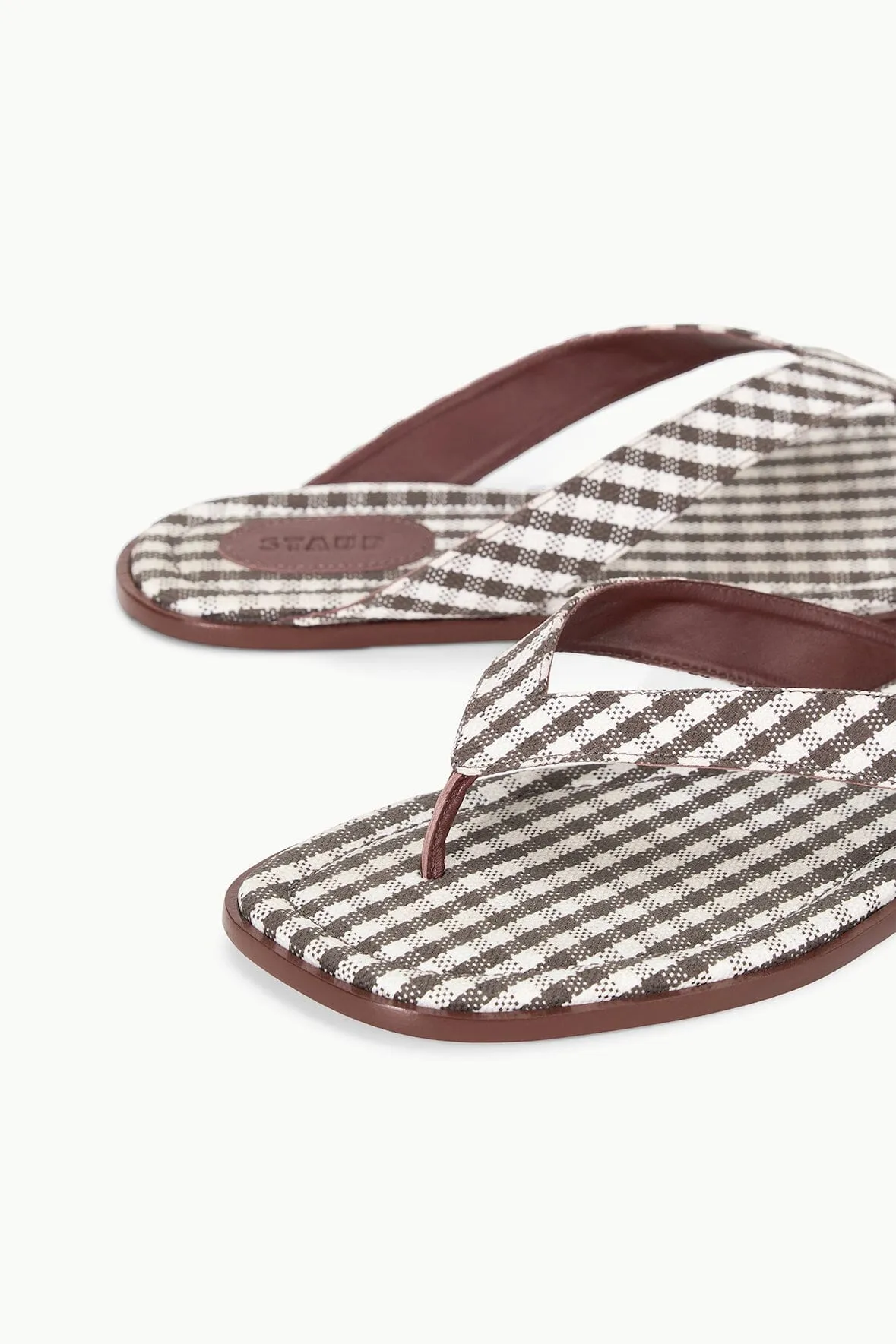 DANTE THONG | DARK CHOCOLATE MICRO CHECK