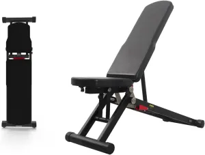 DHT B2 Adjustable Foldable 21 Angle Weight Bench, 350 lb Capacity, Home Gym