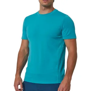 Dynamic T-Shirt With Underarm Mesh Panel - Bluebird