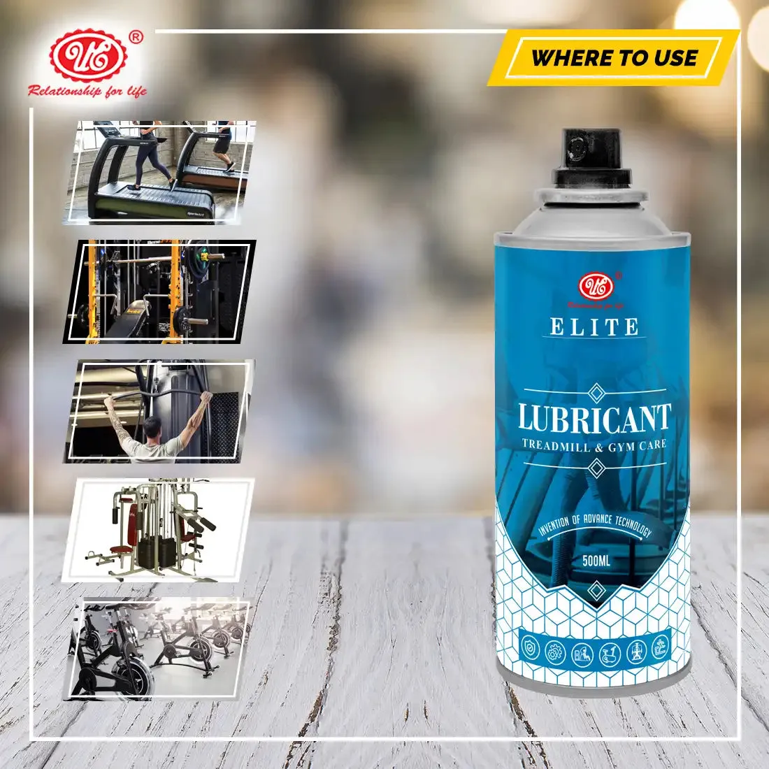 Elite Lubricant Treadmill & Gym Care | Lubricant for Gym Equipment and Treadmills