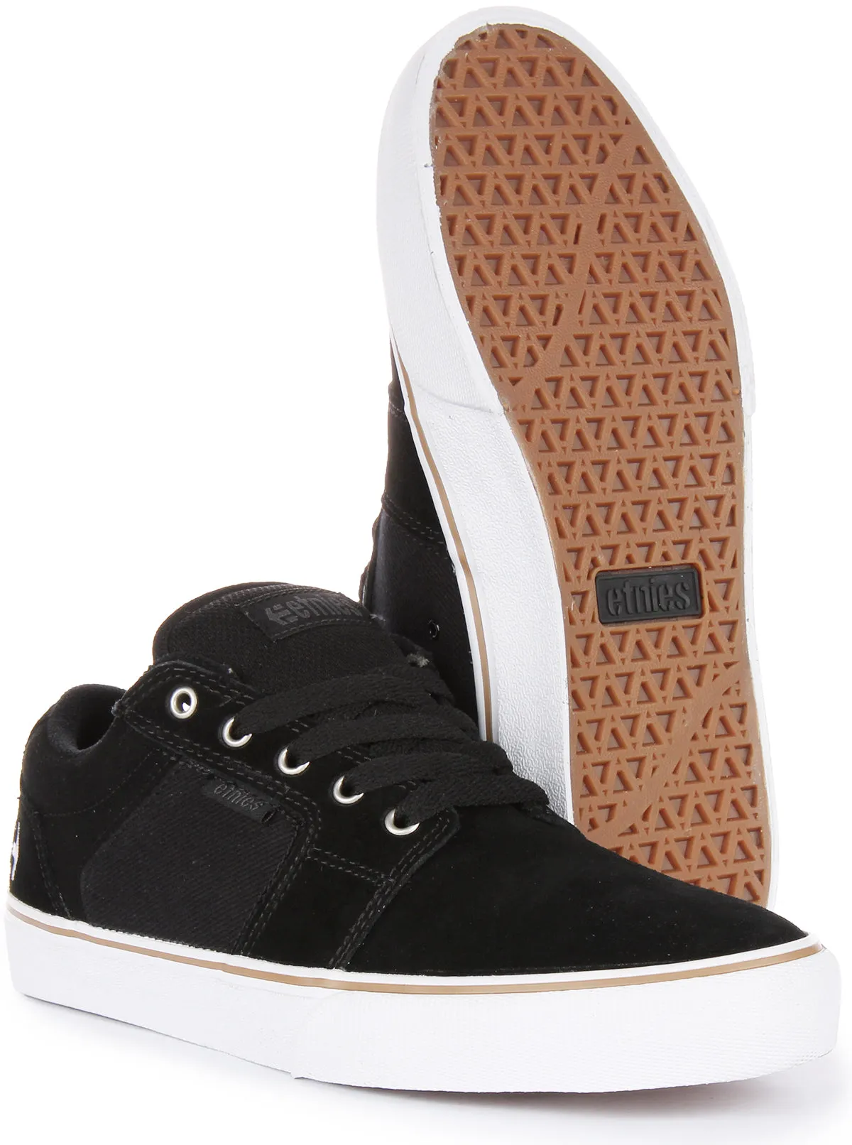 Etnies Barge Ls In Black For Men