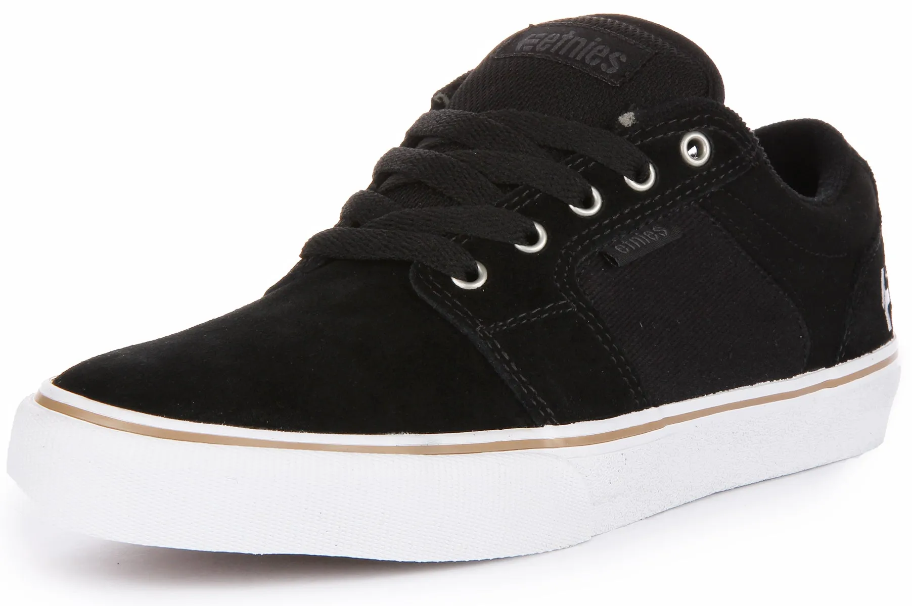 Etnies Barge Ls In Black For Men