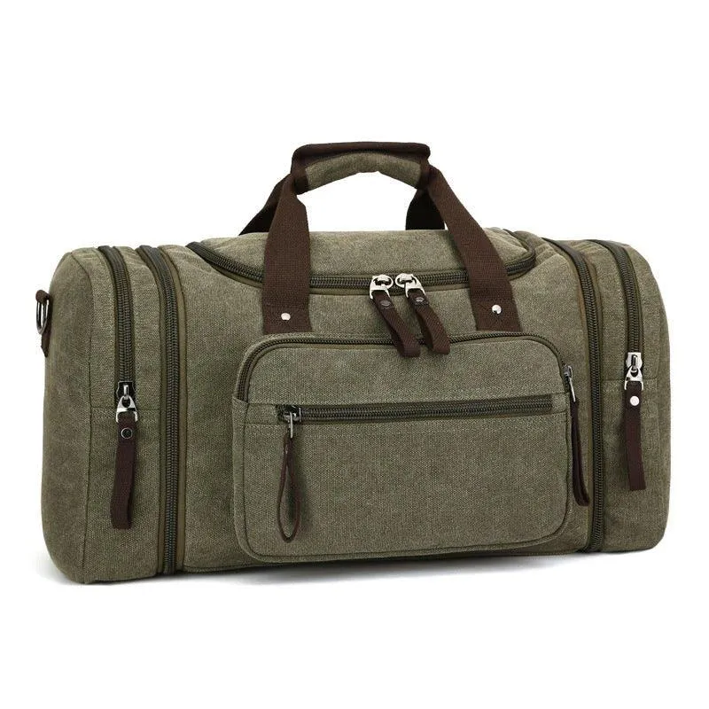 Extra Large Travel Canvas Duffle Bag Men Women