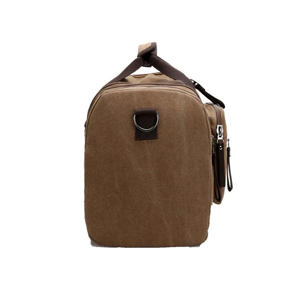 Extra Large Travel Canvas Duffle Bag Men Women