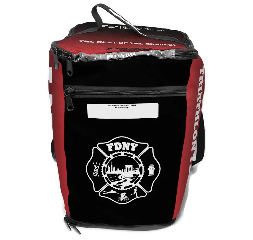 FDNY Triathlon Team 2022 TRIATHLON SPECIFIC RaceDay Bag