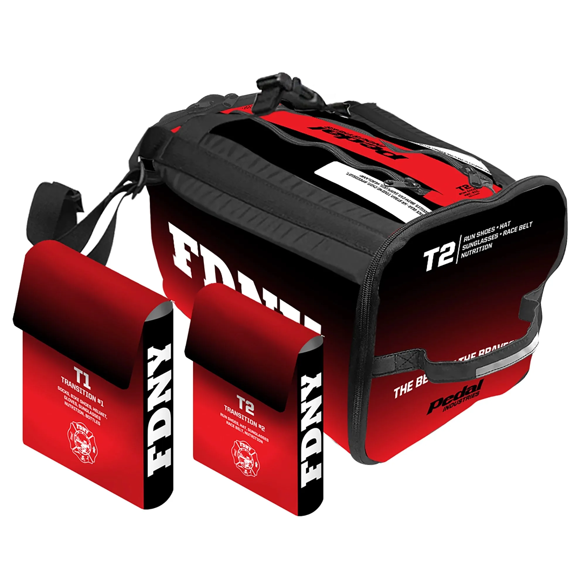 FDNY Triathlon Team 2022 TRIATHLON SPECIFIC RaceDay Bag