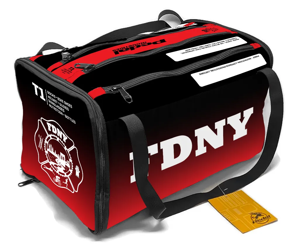 FDNY Triathlon Team 2022 TRIATHLON SPECIFIC RaceDay Bag