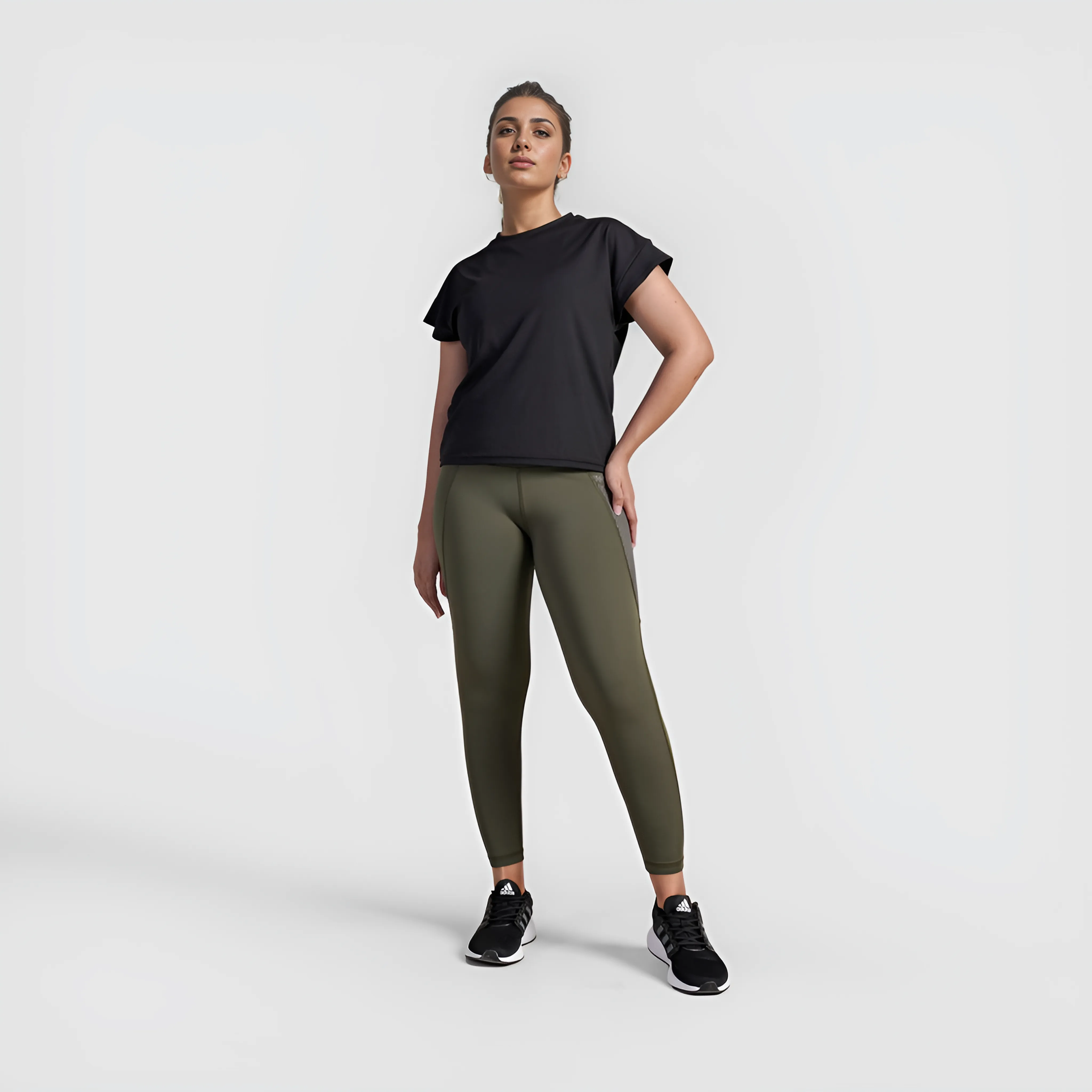 Flow Leggings (Olive)